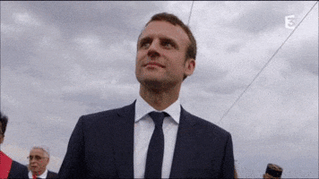 emmanuel macron archive GIF by franceinfo