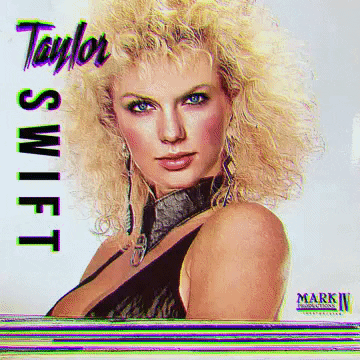 tjwaege giphygifmaker taylor swift taylor in the 80s GIF