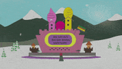castle mountains GIF by South Park 
