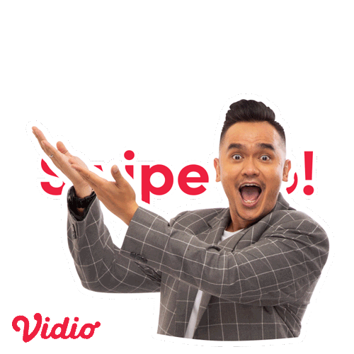 Jebret Swipe Up Sticker by Vidio