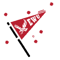 Ewu Sticker by Eastern Washington University