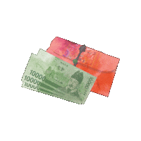 Lunar New Year Money Sticker by vank