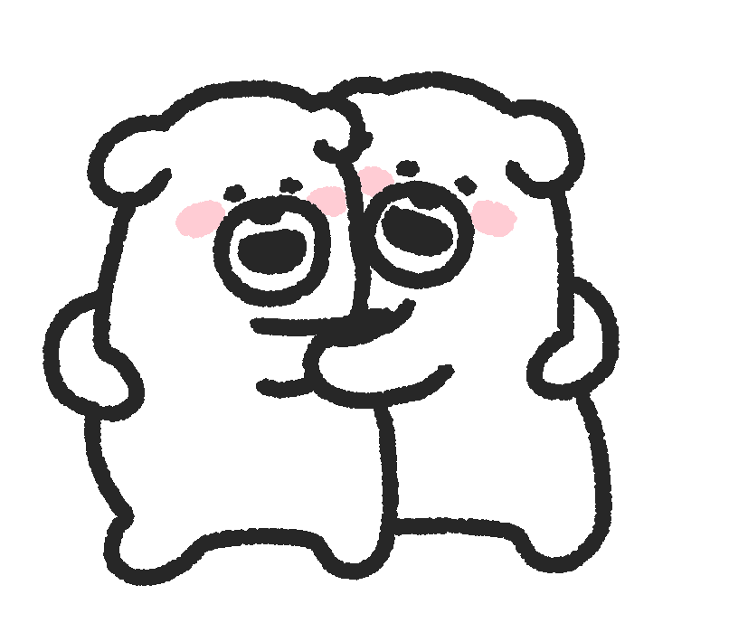 Dog Love Sticker by takadabear