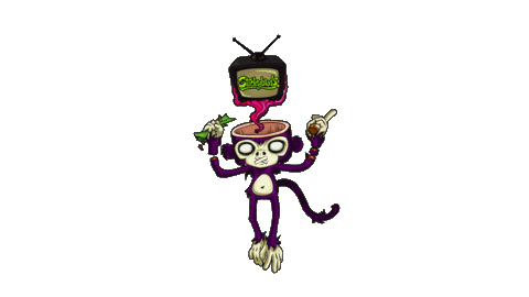 Monster Monkey Sticker by Westwood Recordings