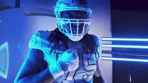 North Carolina Football GIF by UNC Tar Heels