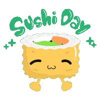 AbrilBravodg food kawaii foodie sushi Sticker