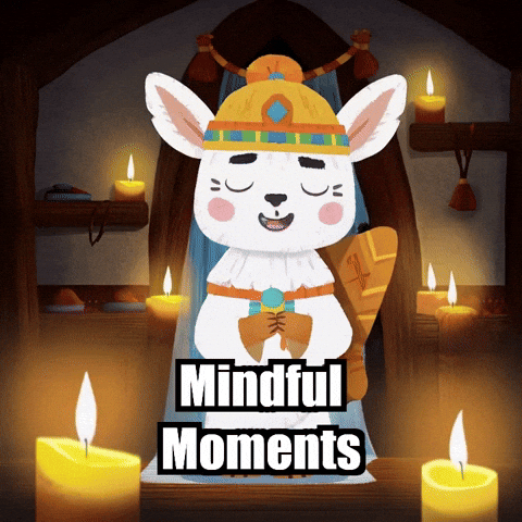 Peace Meditation GIF by Llamaozi