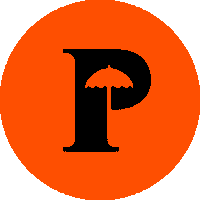 parasol-island psl parasol parasolisland Sticker