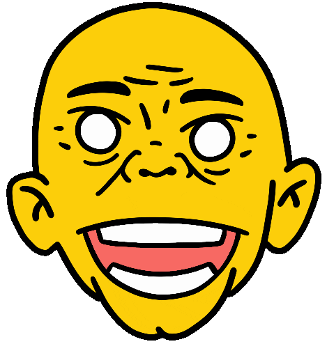 Emoji Simulacra Sticker by Homme Jaune