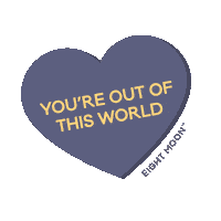 eightmoonmsp love heart design sweet Sticker