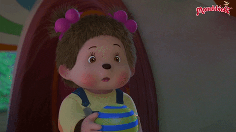 sorry uh oh GIF by MONCHHICHI