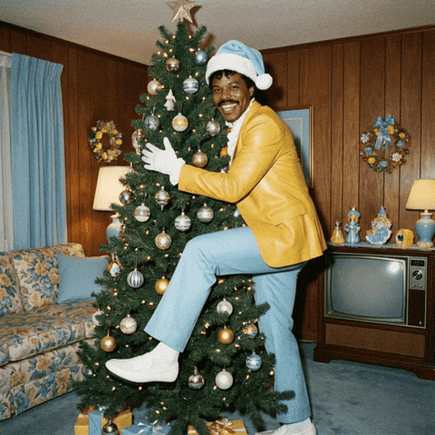 Merry Christmas Hug GIF by Jukebox Saints