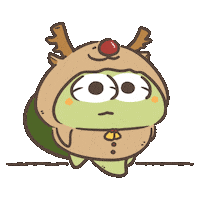 Christmas Eye Sticker