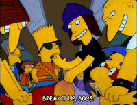 Talking Season 3 GIF by The Simpsons