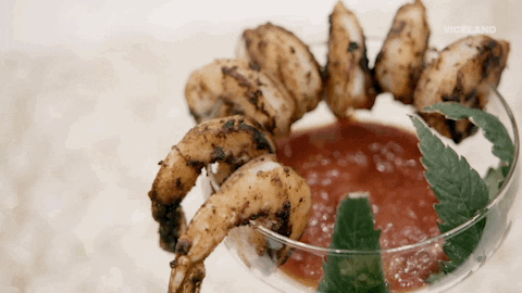 Shrimp Cocktail GIF by Bong Appétit