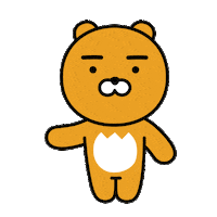 ryan yes Sticker by KakaoFriendsEurope