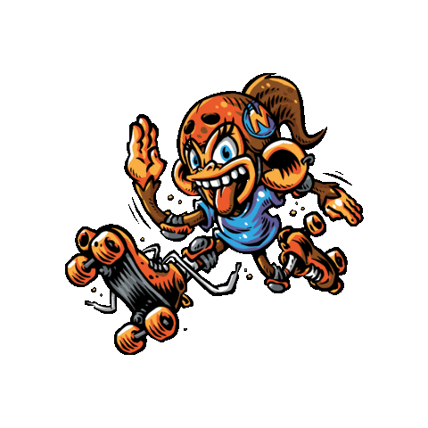 monkeyenergydrinks giphygifmaker drink monkey Energy drink Sticker