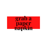 Sticker by Paper Napkin