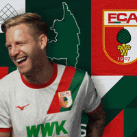 Happy Arne Maier GIF by FC Augsburg 1907