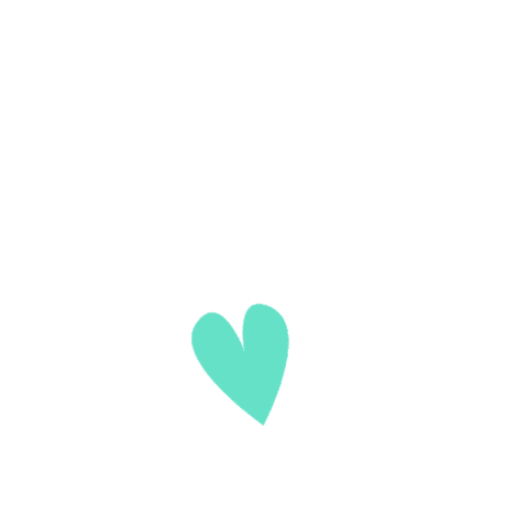 magestudiodedesign giphyupload heart coracao teal heart Sticker