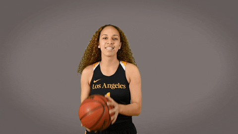 Womens Basketball GIF by Cal State LA Golden Eagles