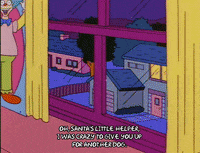 tired bart simpson GIF