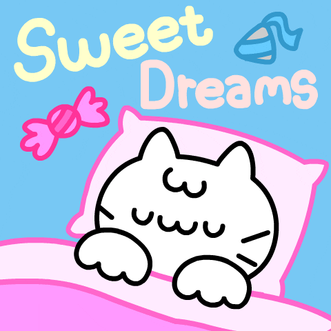 Sleepy Good Night GIF by Mikitti