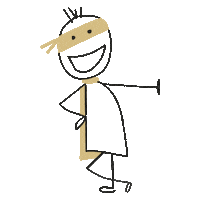 Stickman Smile Sticker by Klassenheld