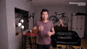 Simu Liu Reaction GIF by Kim's Convenience