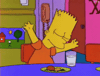 Happy Bart Simpson GIF