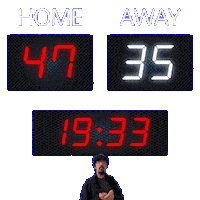 35 Away Sticker