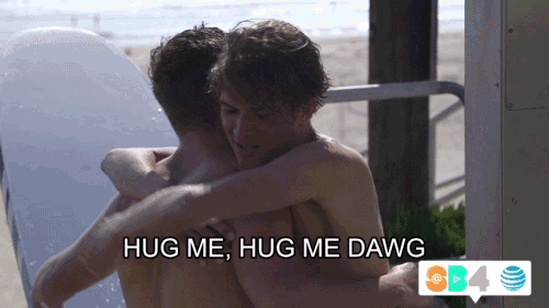 at&t hug GIF by @SummerBreak