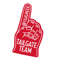 Tailgating Day Sticker by TGI Greek