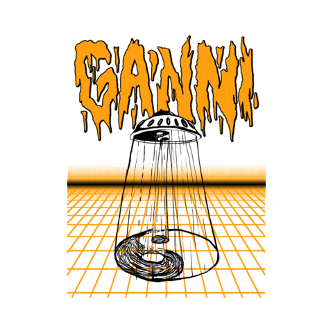 Copenhagen Gannigirls Sticker by GANNI