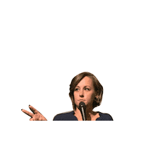 Pointing At You Open Mic Sticker by Sara K