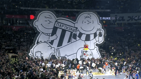 Grobari GIF by Basketball Club Partizan