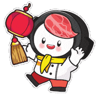 Happy Celebration Sticker by Pepper Lunch