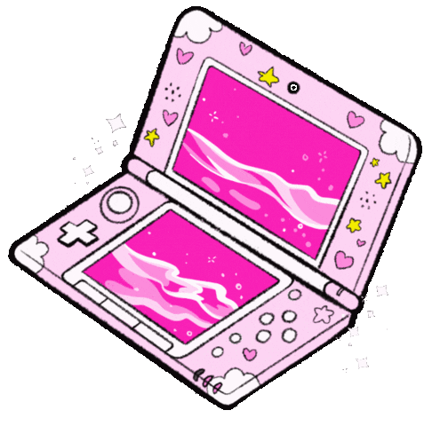 isthatapixel giphyupload love gaming pink Sticker
