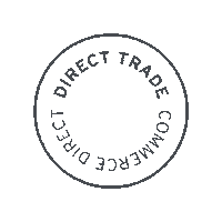 Direct Trade Sticker by Pilot Coffee Roasters