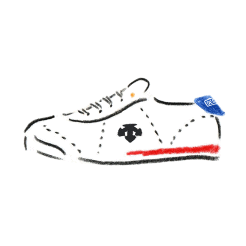 데상트블랭크 Sticker by DESCENTE