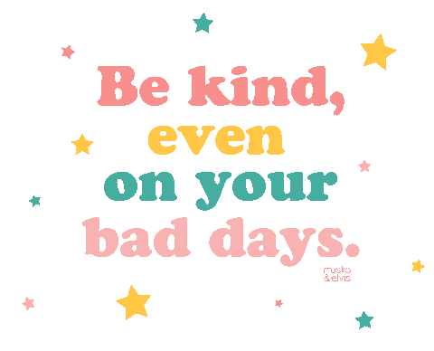 Be Kind Stars Sticker