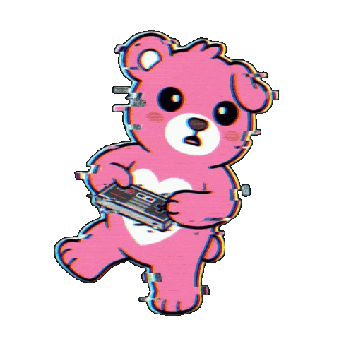 Playing Video Games Sticker by BEARISH