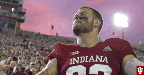 Lets Go Football GIF by Indiana Hoosiers