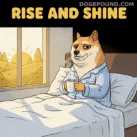 Tired Good Morning GIF by Doge Pound