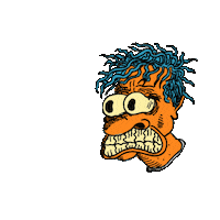 Cartoon Running Sticker by Muttermilk