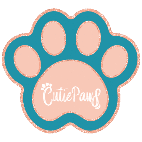 cutiepaws giphyupload glitter atlanta print Sticker