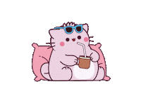 Tea Time Love Sticker by Pembe