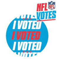 Voting Rock The Vote Sticker by NFL