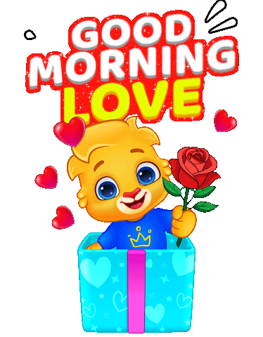 Good Morning Sticker by Lucas and Friends by RV AppStudios