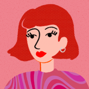 federicaponzdeleon giphyupload girl illustration avatar GIF